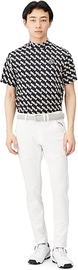 5サイズL ホワイト メンズ モックネック 半袖 ジャックバニー ゴルフウエア Amazon | [ジャックバニー] メンズ 半袖 モックネックシャツ